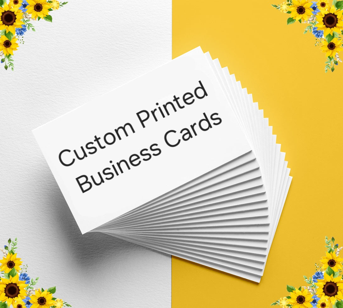 Custom Printed Business Cards