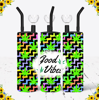 WATER BONG, 20 Oz Sublimation Printed, Stainless Steel, Easy to Clean, Any Design/Image, Customizable, Personalized, Friends, Christmas Gift, Holiday, Birthday, 420 Friendly.