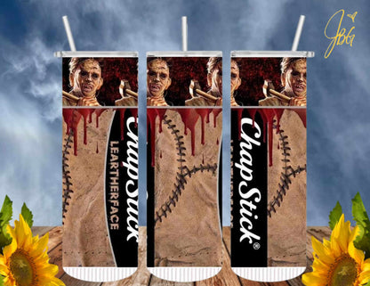 HORROR/THRILLER Serial Killers 20 Oz Tumbler with 2 Straws, 1 Lid and Straw Cleaner. FREE SHIPPING. Stainless Steel. Sublimation Tumbler Cup.