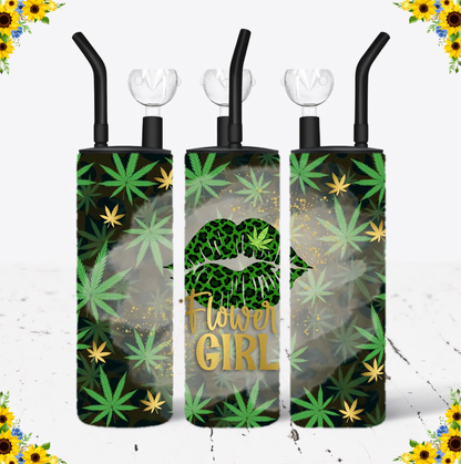 WATER BONG, 20 Oz Sublimation Printed, Stainless Steel, Easy to Clean, Any Design/Image, Customizable, Personalized, Friends, Christmas Gift, Holiday, Birthday, 420 Friendly.