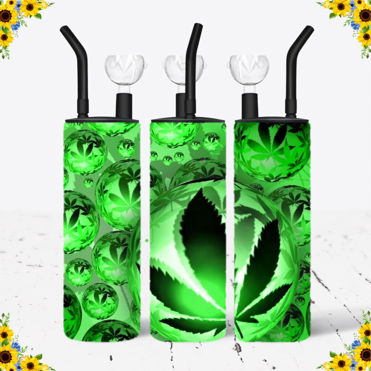 WATER BONG, 20 Oz Sublimation Printed, Stainless Steel, Easy to Clean, Any Design/Image, Customizable, Personalized, Friends, Christmas Gift, Holiday, Birthday, 420 Friendly.