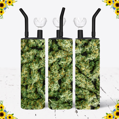 WATER BONG, 20 Oz Sublimation Printed, Stainless Steel, Easy to Clean, Any Design/Image, Customizable, Personalized, Friends, Christmas Gift, Holiday, Birthday, 420 Friendly.