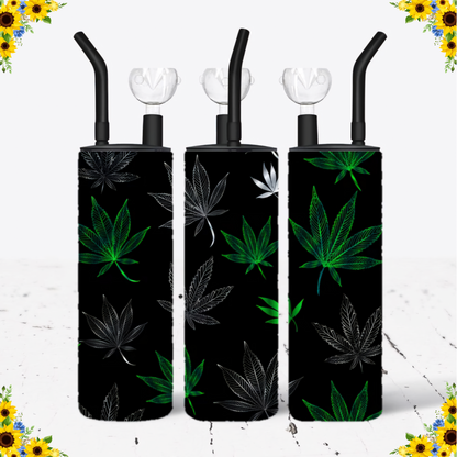 WATER BONG, 20 Oz Sublimation Printed, Stainless Steel, Easy to Clean, Any Design/Image, Customizable, Personalized, Friends, Christmas Gift, Holiday, Birthday, 420 Friendly.