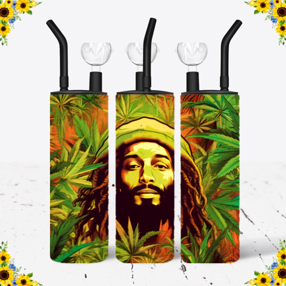 WATER BONG, 20 Oz Sublimation Printed, Stainless Steel, Easy to Clean, Any Design/Image, Customizable, Personalized, Friends, Christmas Gift, Holiday, Birthday, 420 Friendly.