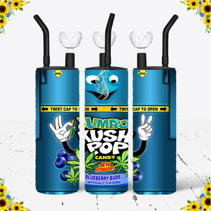 WATER BONG, 20 Oz Sublimation Printed, Stainless Steel, Easy to Clean, Any Design/Image, Customizable, Personalized, Friends, Christmas Gift, Holiday, Birthday, 420 Friendly.