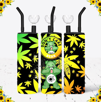 WATER BONG, 20 Oz Sublimation Printed, Stainless Steel, Easy to Clean, Any Design/Image, Customizable, Personalized, Friends, Christmas Gift, Holiday, Birthday, 420 Friendly.