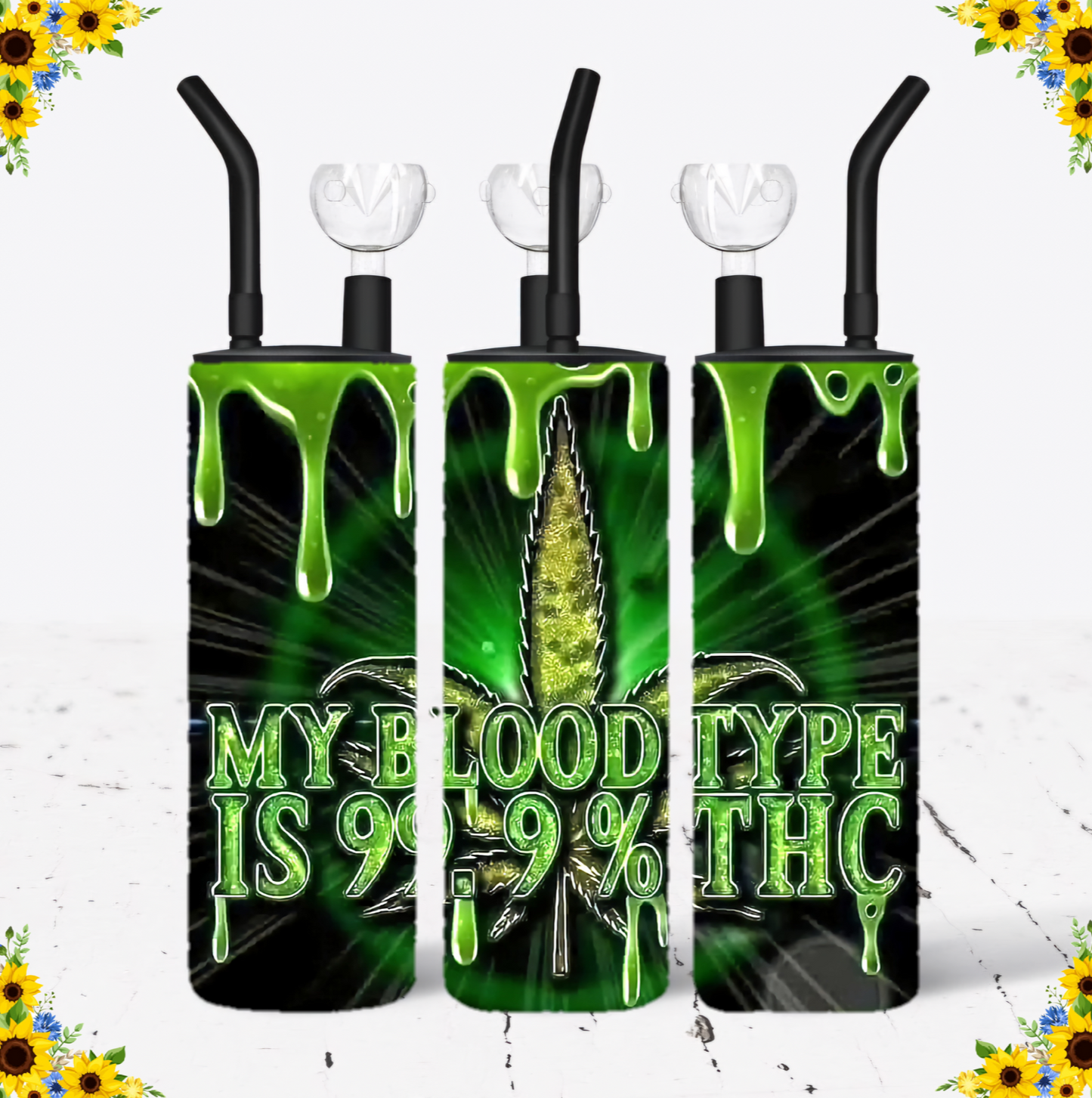 WATER BONG, 20 Oz Sublimation Printed, Stainless Steel, Easy to Clean, Any Design/Image, Customizable, Personalized, Friends, Christmas Gift, Holiday, Birthday, 420 Friendly.