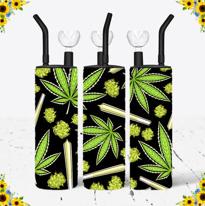 WATER BONG, 20 Oz Sublimation Printed, Stainless Steel, Easy to Clean, Any Design/Image, Customizable, Personalized, Friends, Christmas Gift, Holiday, Birthday, 420 Friendly.