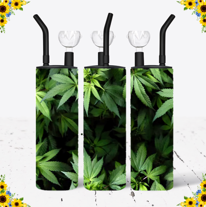 WATER BONG, 20 Oz Sublimation Printed, Stainless Steel, Easy to Clean, Any Design/Image, Customizable, Personalized, Friends, Christmas Gift, Holiday, Birthday, 420 Friendly.