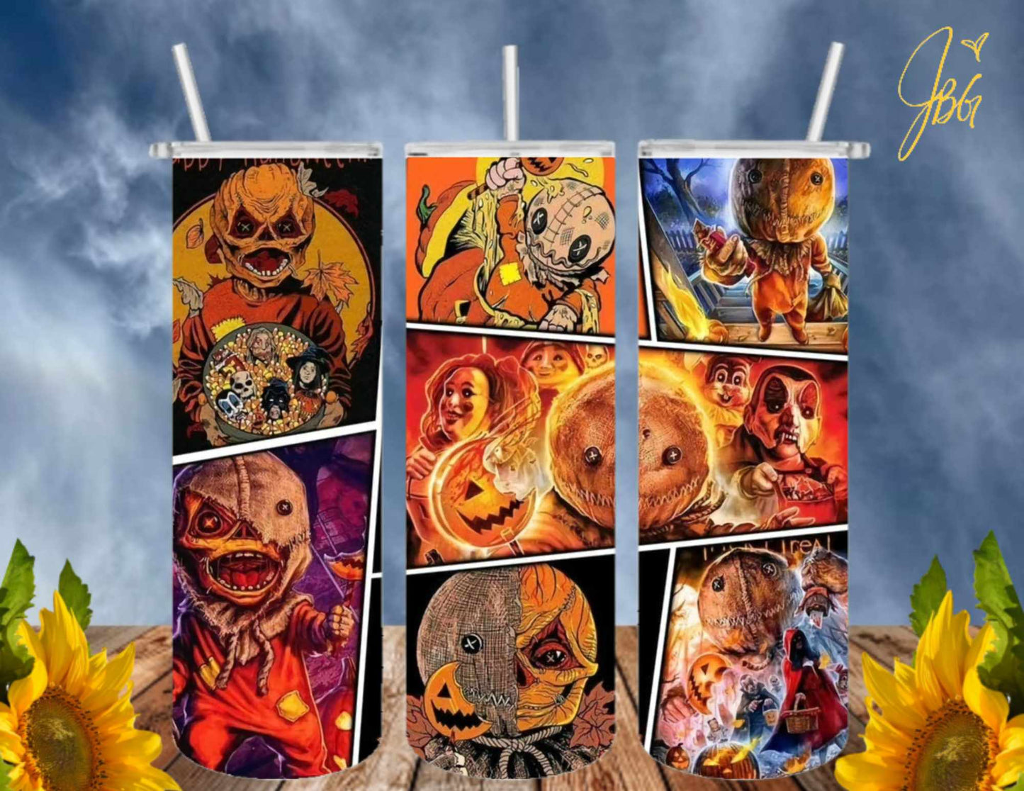 HORROR/THRILLER Serial Killers 20 Oz Tumbler with 2 Straws, 1 Lid and Straw Cleaner. FREE SHIPPING. Stainless Steel. Sublimation Tumbler Cup.