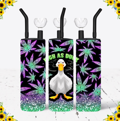 WATER BONG, 20 Oz Sublimation Printed, Stainless Steel, Easy to Clean, Any Design/Image, Customizable, Personalized, Friends, Christmas Gift, Holiday, Birthday, 420 Friendly.