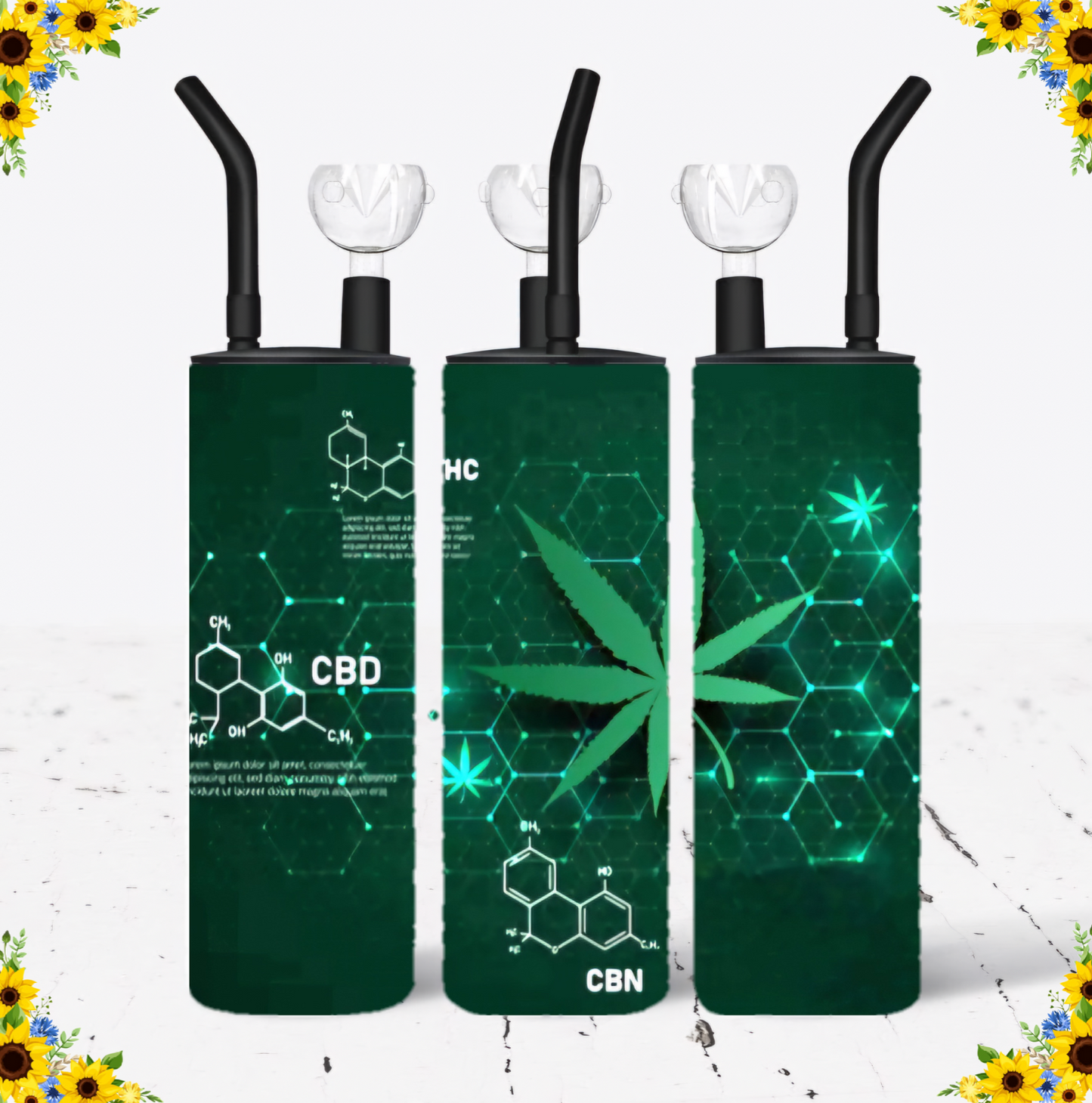 WATER BONG, 20 Oz Sublimation Printed, Stainless Steel, Easy to Clean, Any Design/Image, Customizable, Personalized, Friends, Christmas Gift, Holiday, Birthday, 420 Friendly.