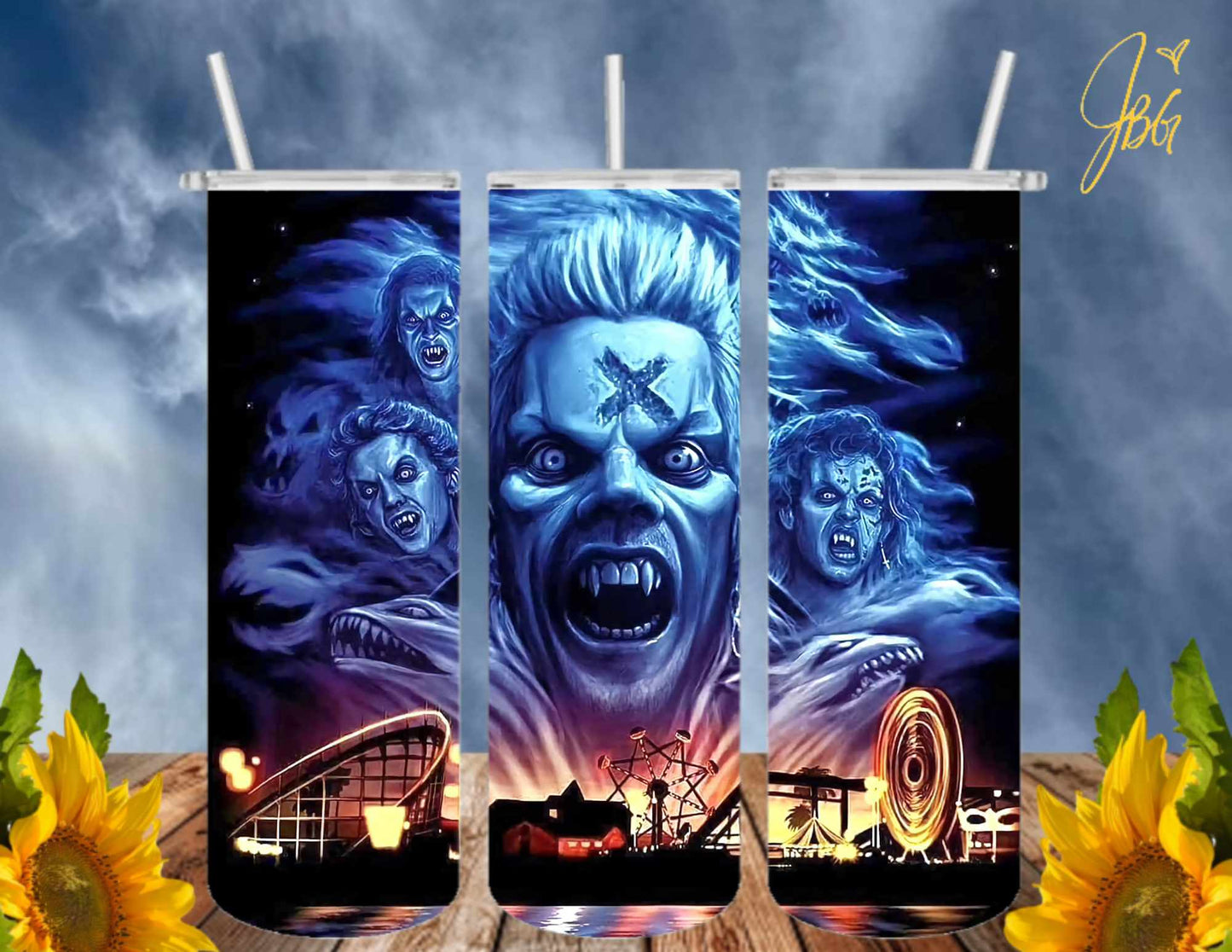 HORROR/THRILLER Serial Killers 20 Oz Tumbler with 2 Straws, 1 Lid and Straw Cleaner. FREE SHIPPING. Stainless Steel. Sublimation Tumbler Cup.