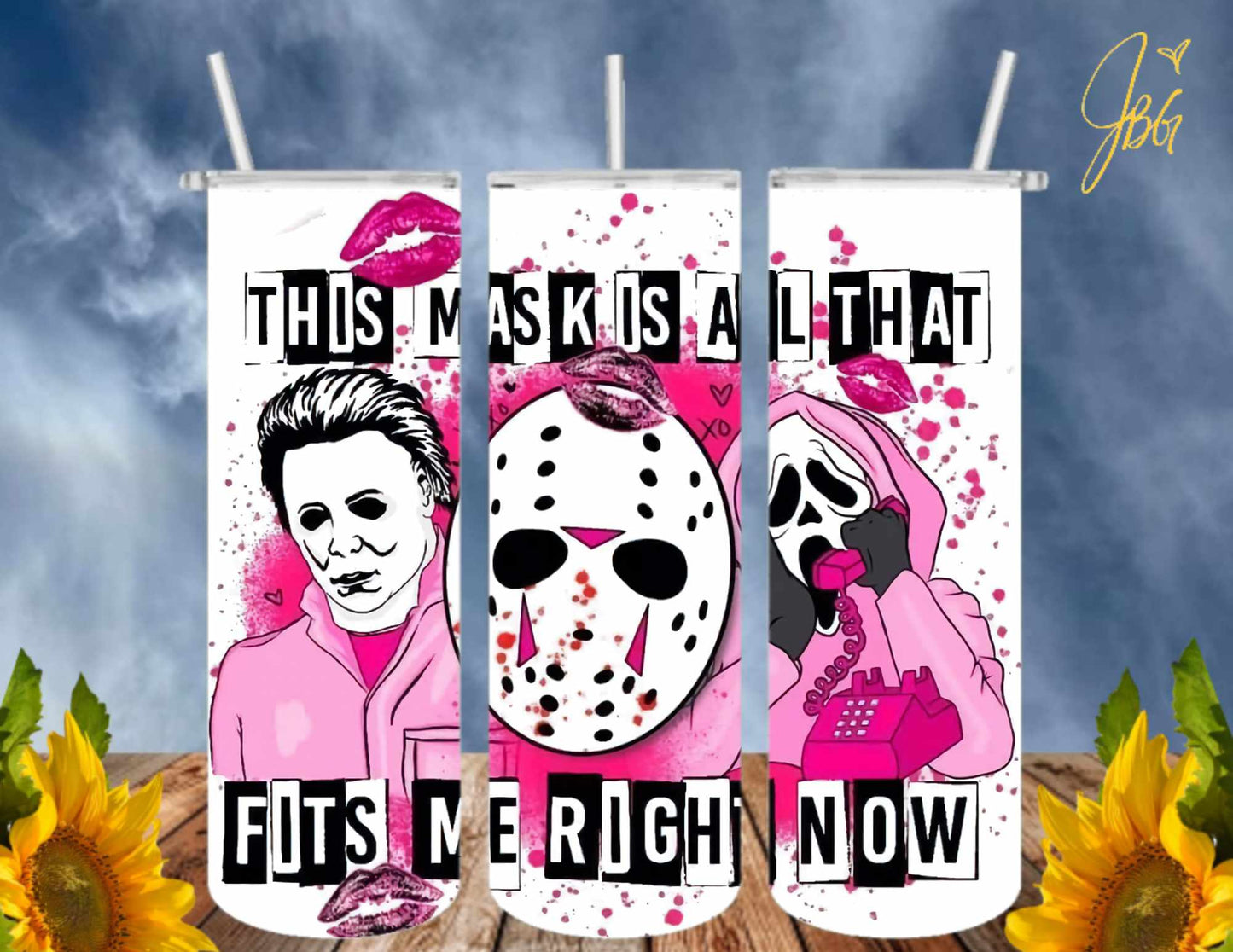 HORROR/THRILLER Serial Killers 20 Oz Tumbler with 2 Straws, 1 Lid and Straw Cleaner. FREE SHIPPING. Stainless Steel. Sublimation Tumbler Cup.