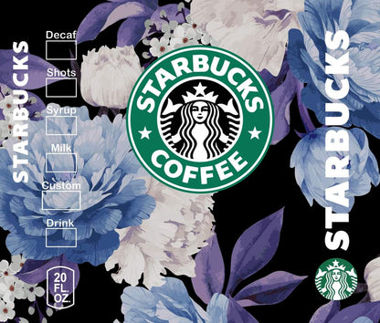STARBUCKS 20 Oz Tumbler with 2 Straws, 1 Lid and Straw Cleaner. FREE SHIPPING. Stainless Steel. Sublimation Tumbler Cup.