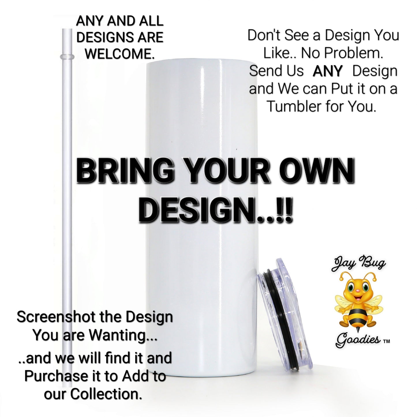SCOOBY DOO 20 Oz Tumbler with 2 Straws, 1 Lid & Straw Cleaner. FREE SHIPPING. Stainless Steel. Sublimation Tumbler Cup.